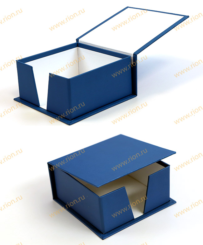 Коробка для кубарика из переплетного картона